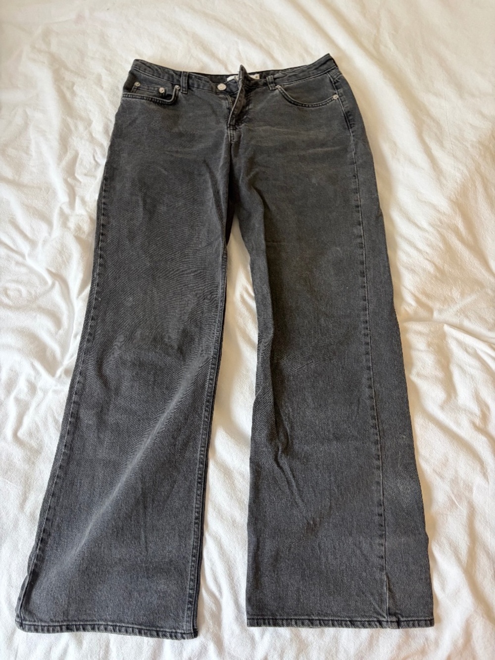 NA-KD Wide Leg Jeans